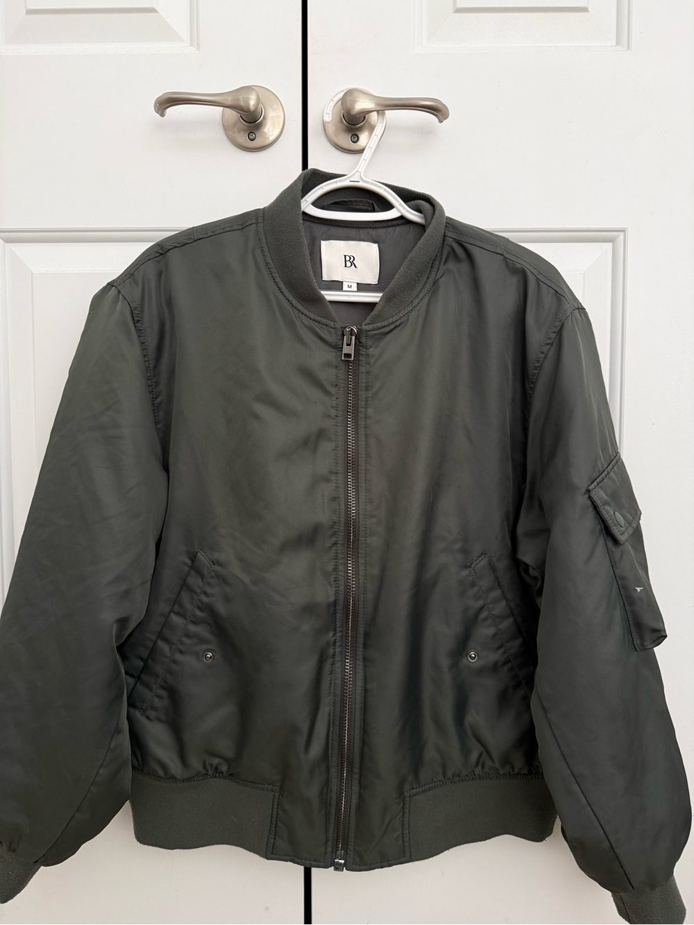 Banana Republic Women’s Olive Green Bomber Jacket
